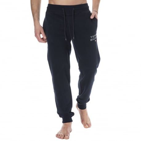 Tommy Hilfiger Embroidered Logo Track Pants - Blue
