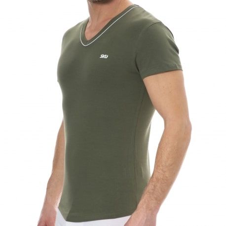 SKU T-Shirt First Kaki