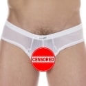 Joe Snyder String Mini Cheek Mesh Blanc