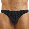 Modus Vivendi Slip Low Cut Pied de Poule Noir