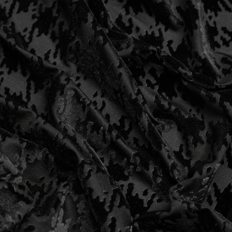 Modus Vivendi Chemisette Pied de Poule Noire