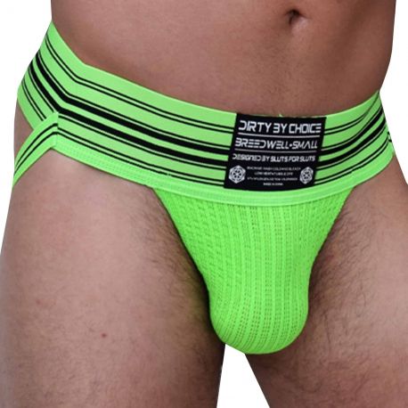  Cumdump Jock - Neon Green