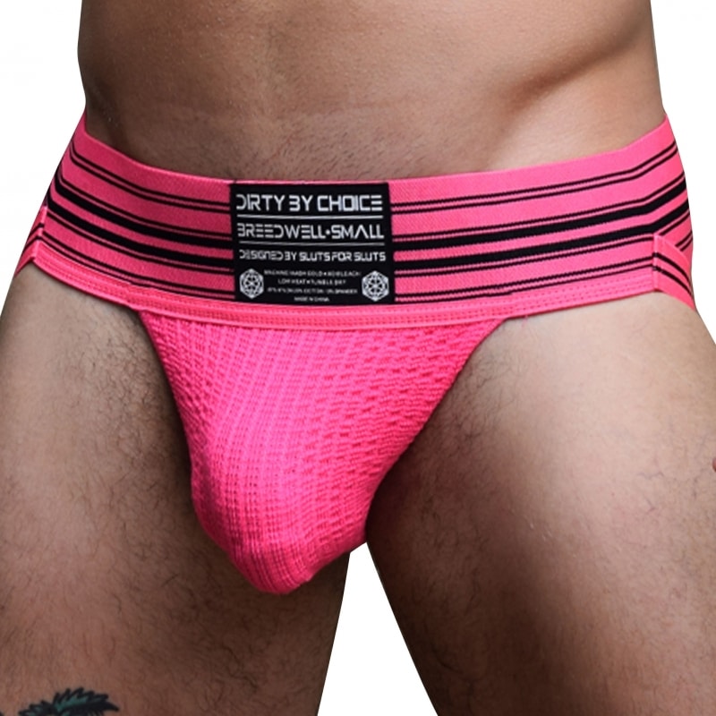  Jock Strap Cumdump Rose Fluo