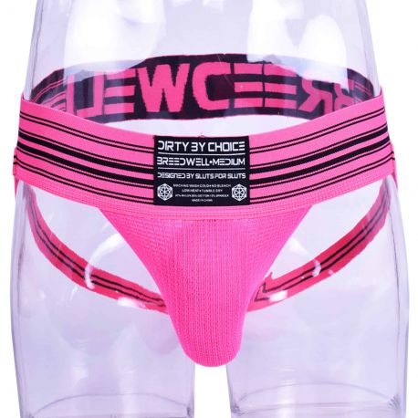  Cumdump Jock - Neon Pink