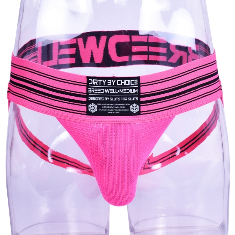  Jock Strap Cumdump Rose Fluo