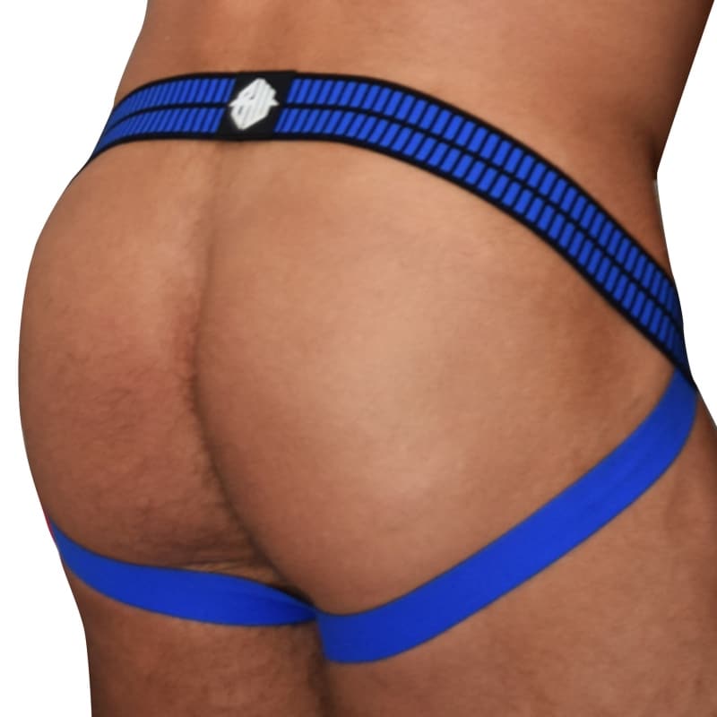  Jock Strap Hybred Noir - Bleu