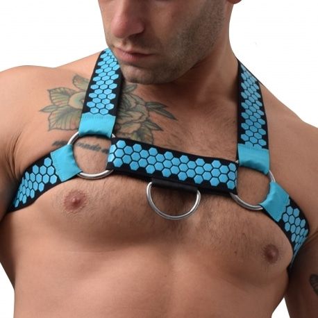  Hex Harness - Aqua Blue