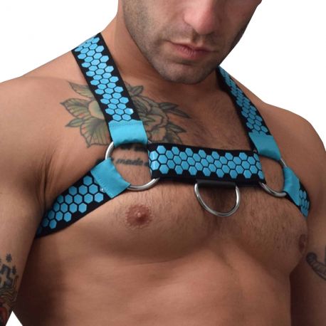  Hex Harness - Aqua Blue