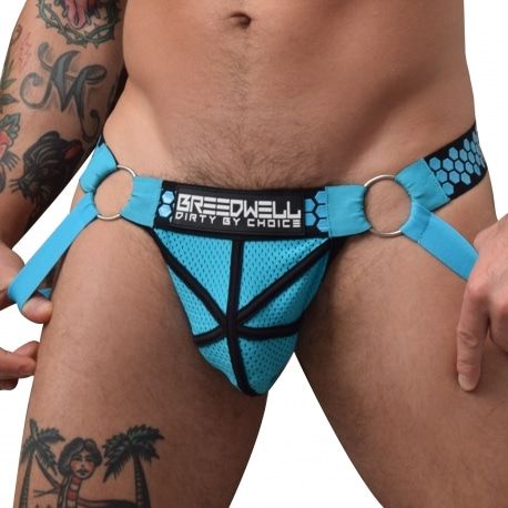  Jock Strap Hex Bleu Turquoise