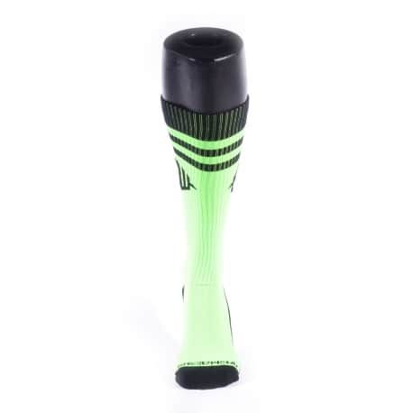  Hex Knee Socks - Neon Green