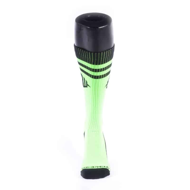  Chaussettes Hautes Hex Vert Fluo