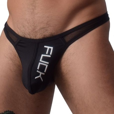  Hex Thong - Black