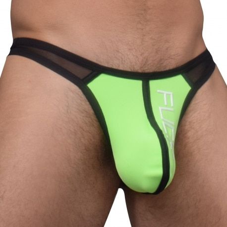  Hex Thong - Neon Green