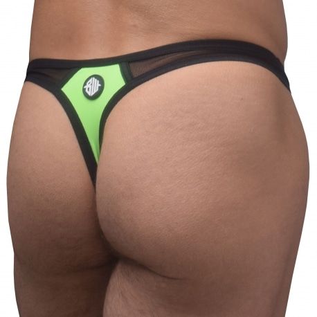  Hex Thong - Neon Green