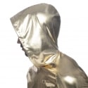 Addicted Metallic Crop Top - Gold