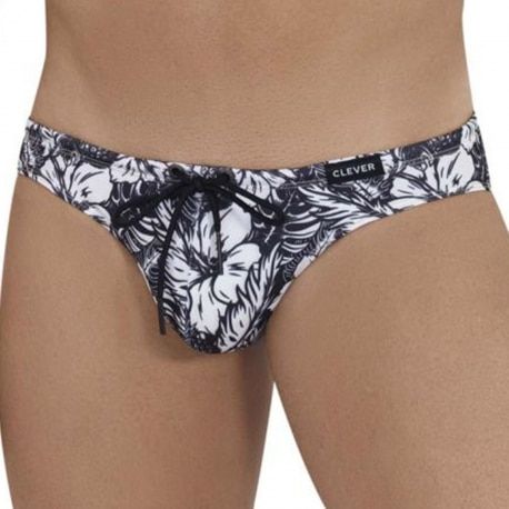  Riddle Swim Briefs - Black
