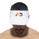 Addicted Visière AD Rainbow Blanche