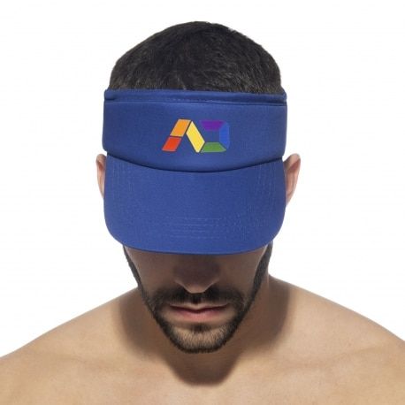 Addicted Visière AD Rainbow Bleue