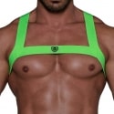 TOF Paris Harnais Elastique Fetish Vert Fluo
