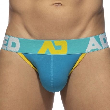 Addicted Jock Strap Basic Colors AD Coton Turquoise