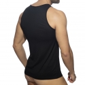 AD Fetish Débardeur Mesh Striped Noir
