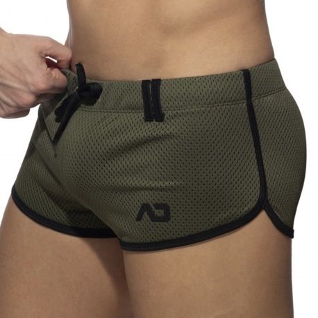 Addicted Loop Mesh Shorts - Khaki