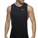 AD Fetish Débardeur Low Rider Mesh Striped Noir