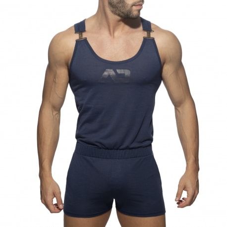 Addicted Salopette AD Flame Bleu Marine