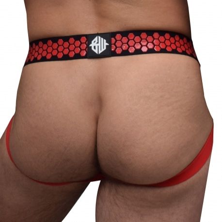  Jock Strap Hex Rouge
