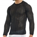 Modus Vivendi T-Shirt Manches Longues  Hole Noir
