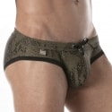 TOF Paris Slip de Bain Splendid Kaki