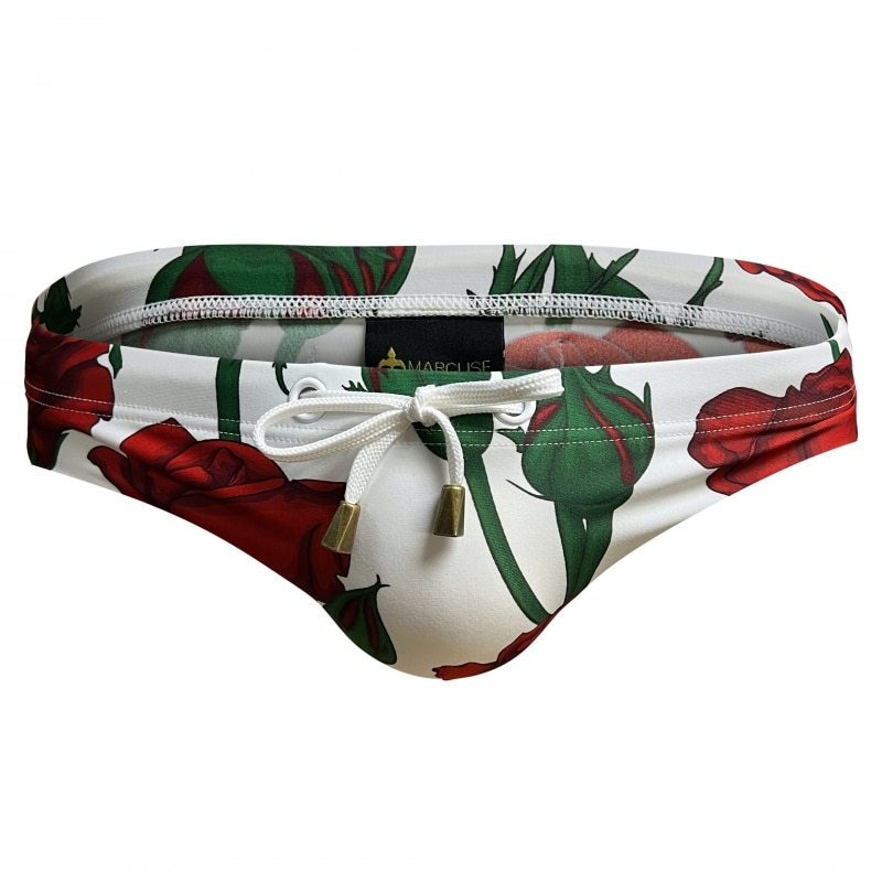Marcuse Slip de Bain Amour Blanc