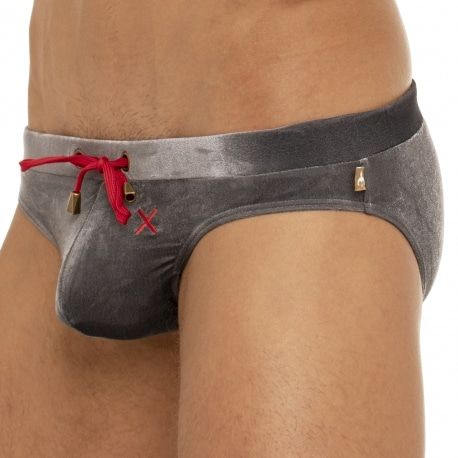 Slip de Bain Burleigh Deluxe Gris