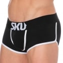 SKU Shorty Logo Coton Noir