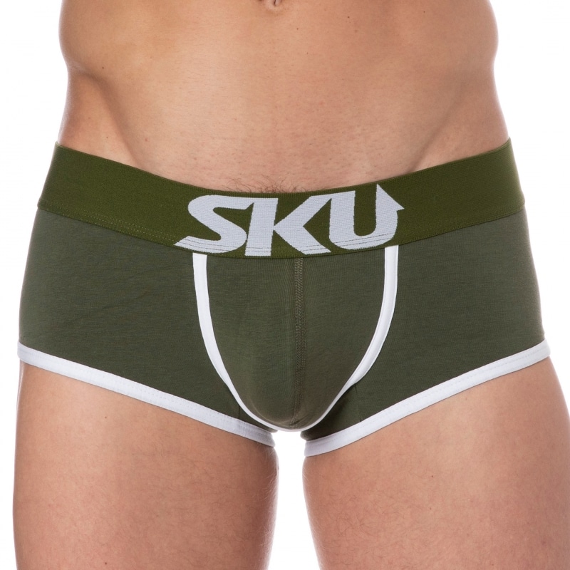 SKU Shorty Logo Coton Kaki