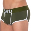 SKU Shorty Logo Coton Kaki