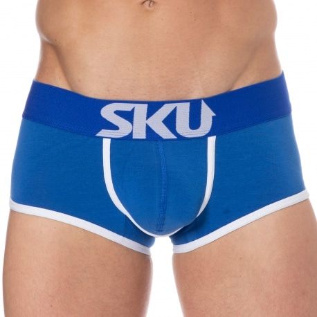 SKU Shorty Logo Coton Bleu Roi