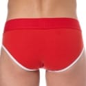 SKU Logo Cotton Briefs - Red