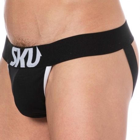 SKU Jock Strap Logo Coton Noir