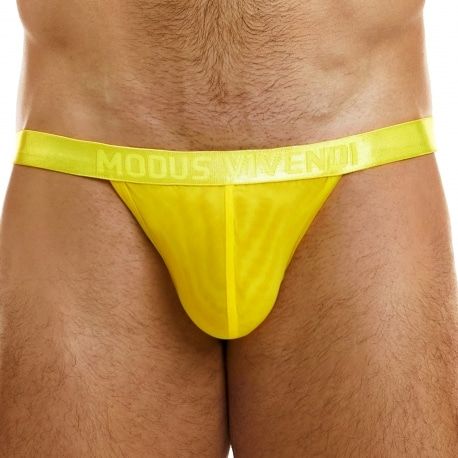 Modus Vivendi String T Muslin Jaune