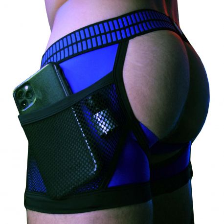  Boxer Jock Chock Hybred Bleu