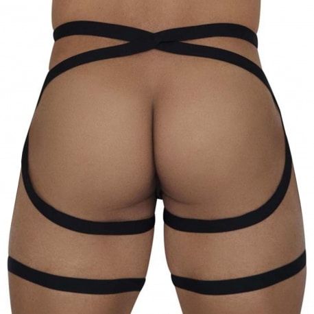  Garter - Jockstrap Outfit - Black