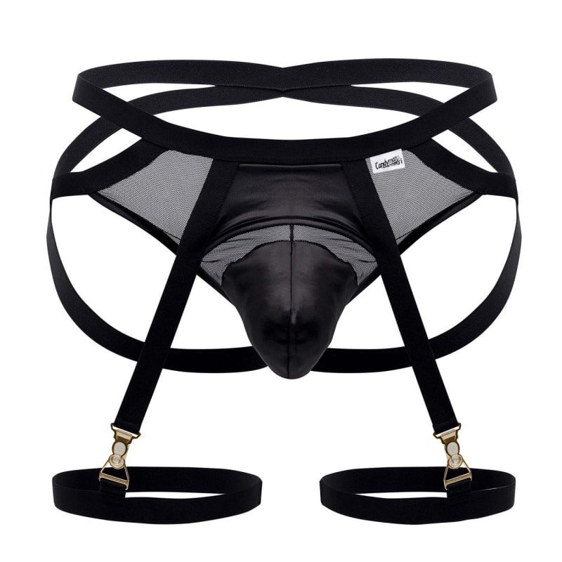 Garter - Jockstrap Outfit - Black