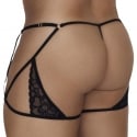  Mini String Jarretière Dentelle Noir
