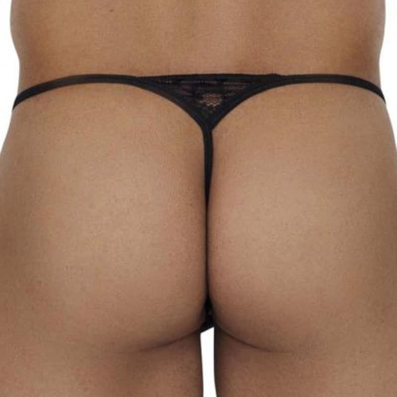  String Ficelle Dentelle Noir