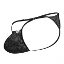 String Ficelle Dentelle Noir