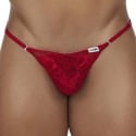  String Ficelle Dentelle Rouge