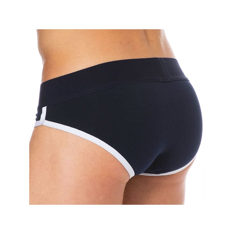 SKU Slip Logo Coton Bleu Marine