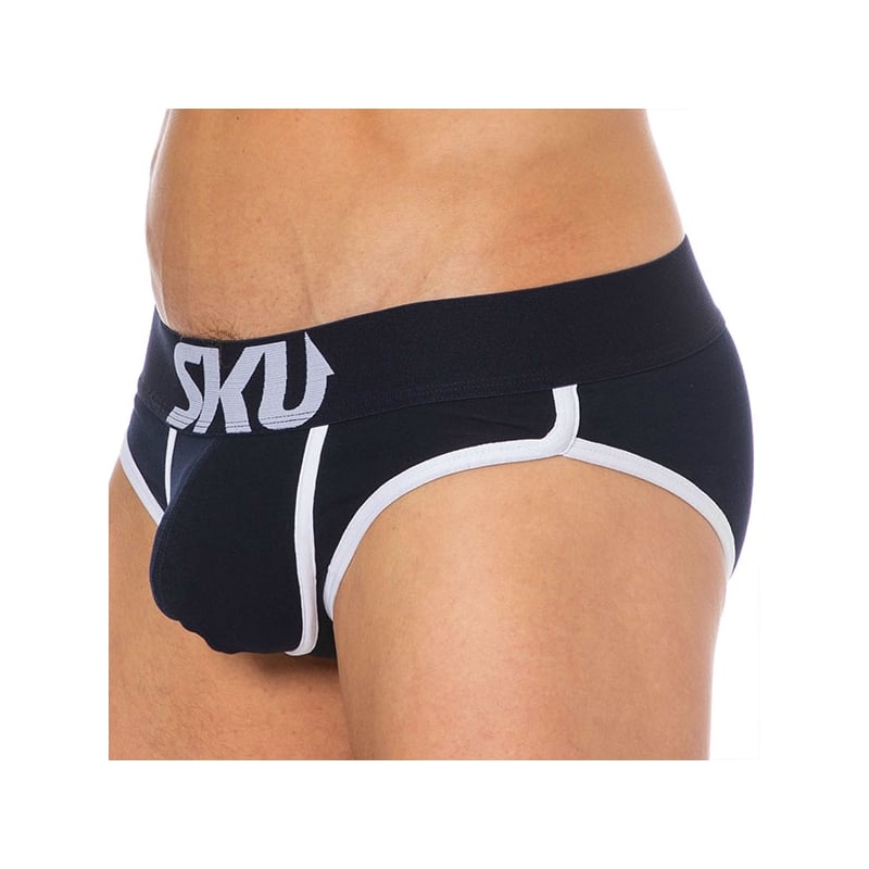 SKU Slip Logo Coton Bleu Marine