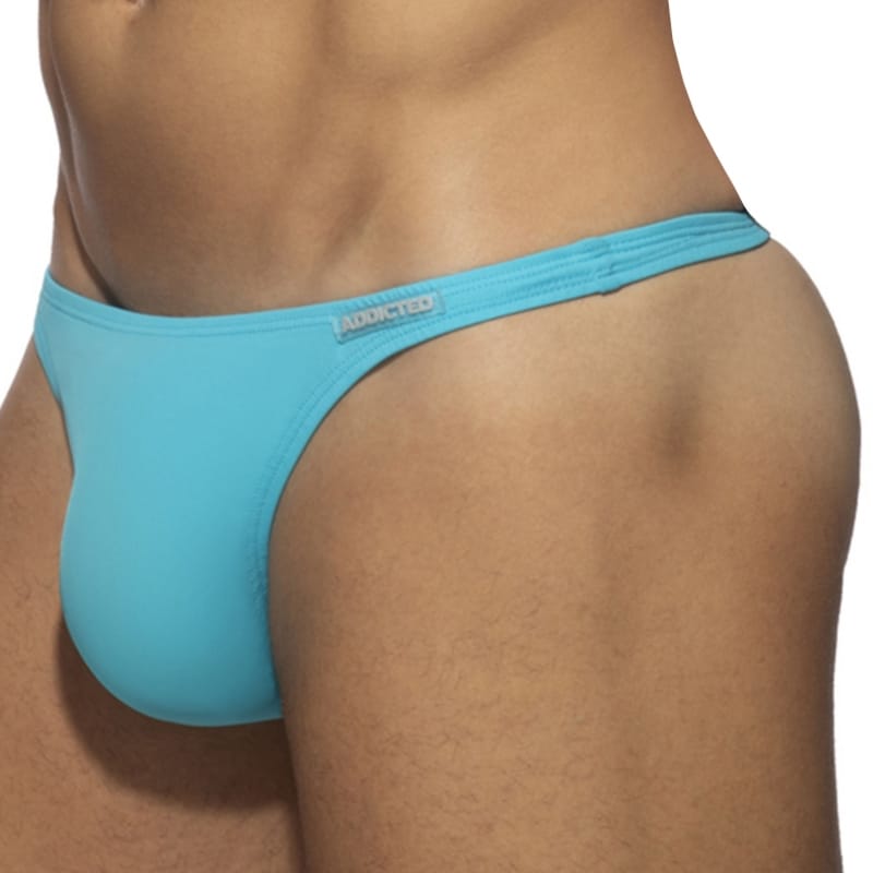 Addicted Swim Thong - Turquoise